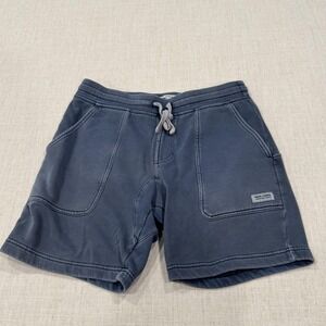 Banks Journal Shorts Mens 30 Blue Fleece Sweat 7" Inseam Drawstring Pockets